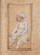 A Portrait of Mohan Lal Diwan of William Fraser unknow artist